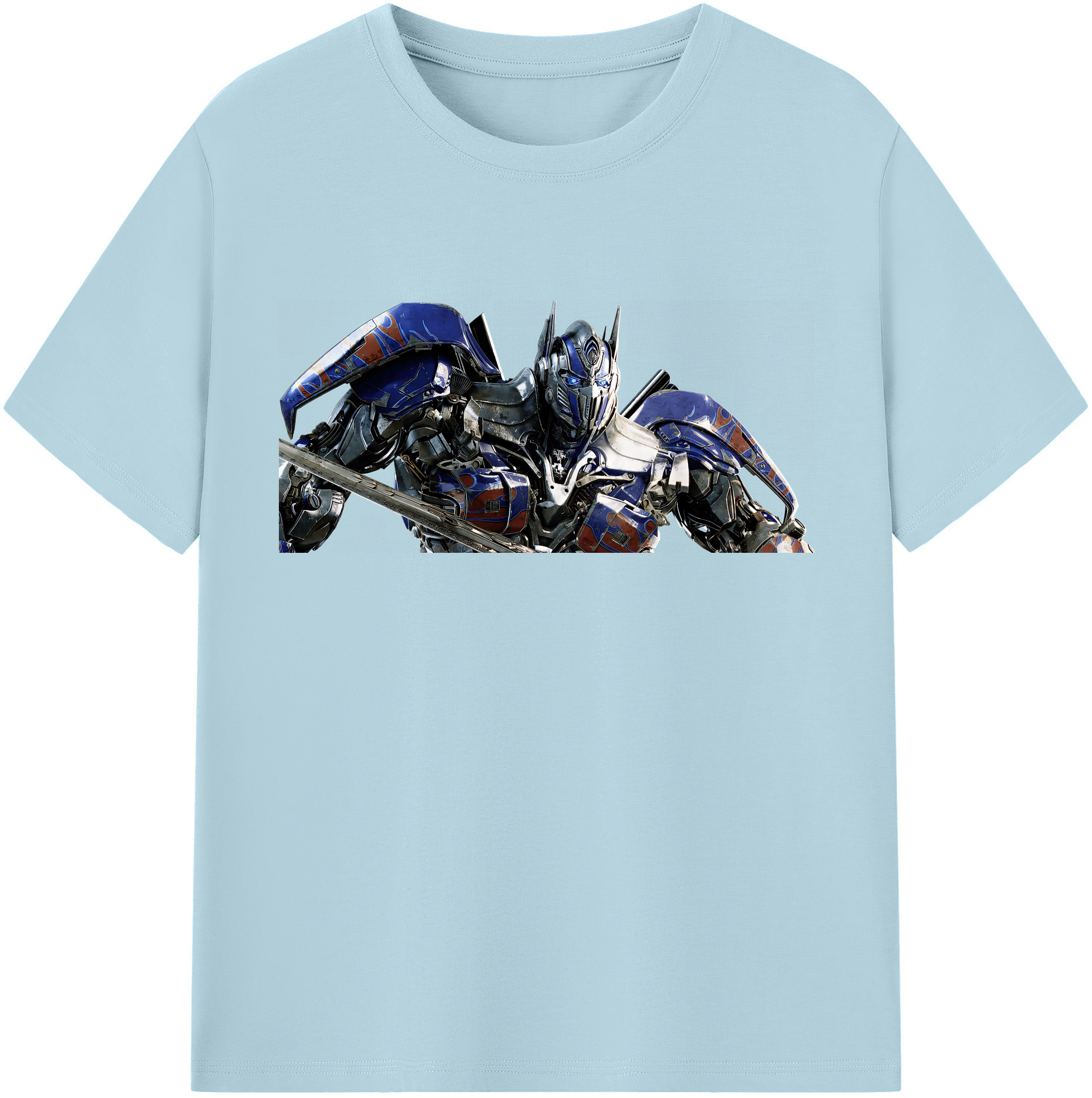 （画像用） Transformers トランスフォーマー 綿100％半袖Tシャツ（フロントプリント）
